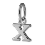 950 Platinum - Petite Letter Charm