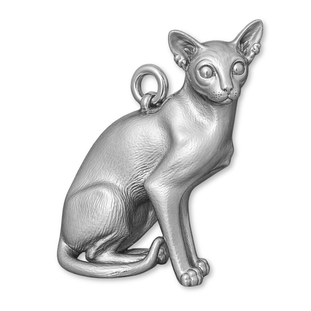 950 Platinum - Colourpoint Shorthair Cat Charm