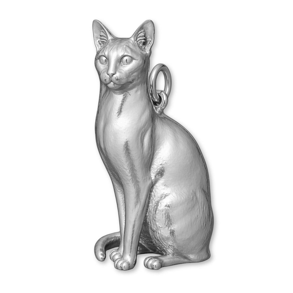 950 Platinum - Singapura Cat Charm