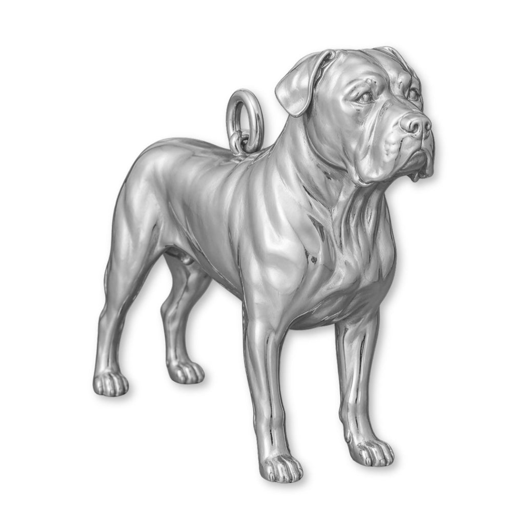 950 Platinum - Cane Corso Dog Charm