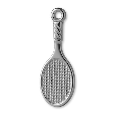 950 Platinum - Mini Squash Racket Charm