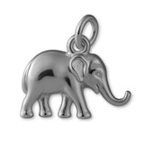 950 Platinum - Asian Elephant Charm