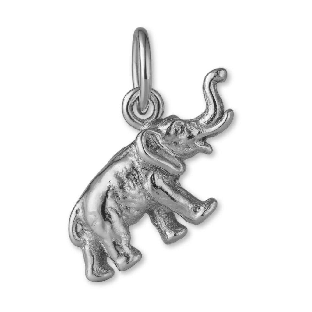 950 Platinum - Indian Elephant Charm
