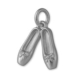 950 Platinum - Ballet Shoes Charm