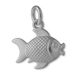 950 Platinum - Lucky Goldfish Charm