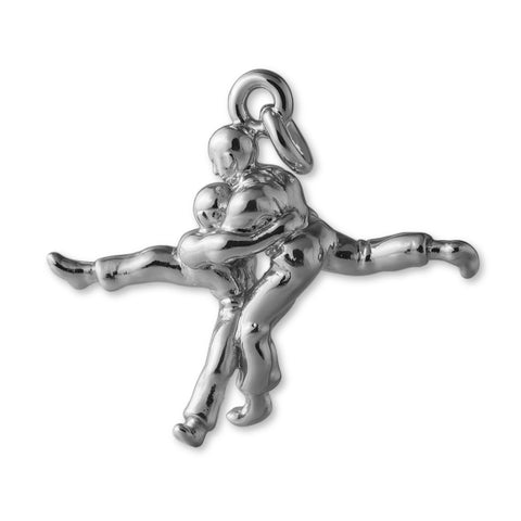 950 Platinum - Jiu-Jitsu Spar Charm