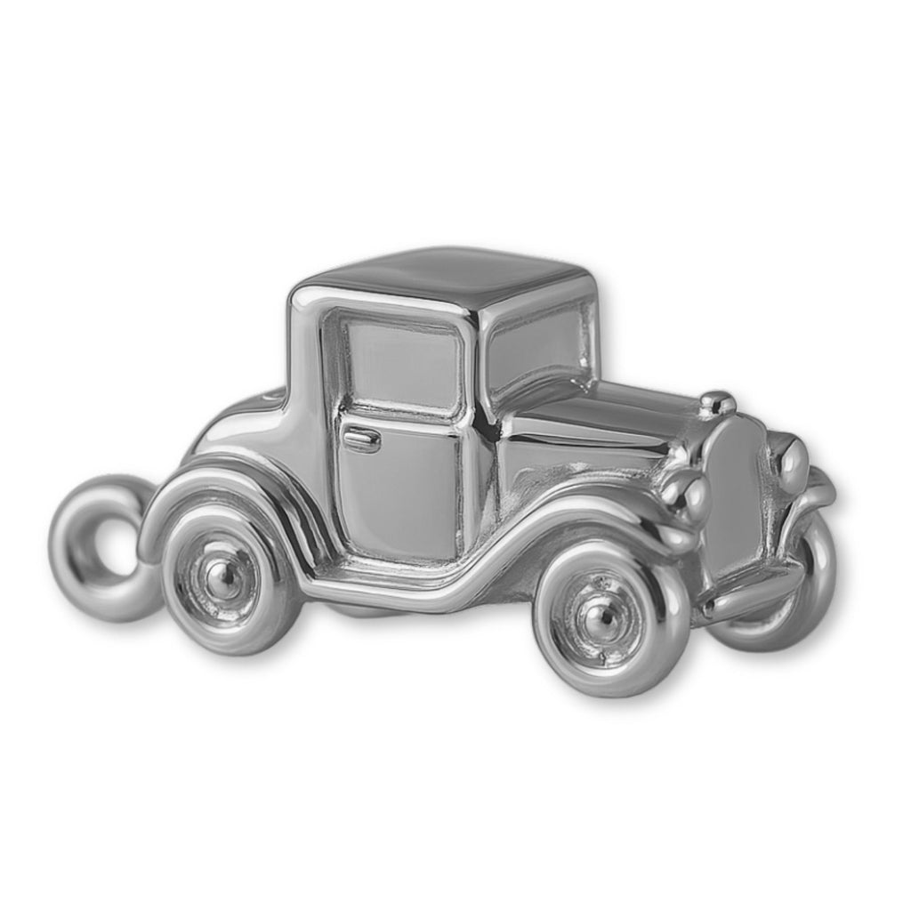 950 Platinum - Classic 1920s Coupe Car Charm