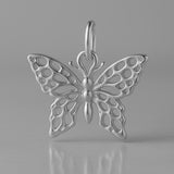 950 Platinum - Lacewing Butterfly Charm