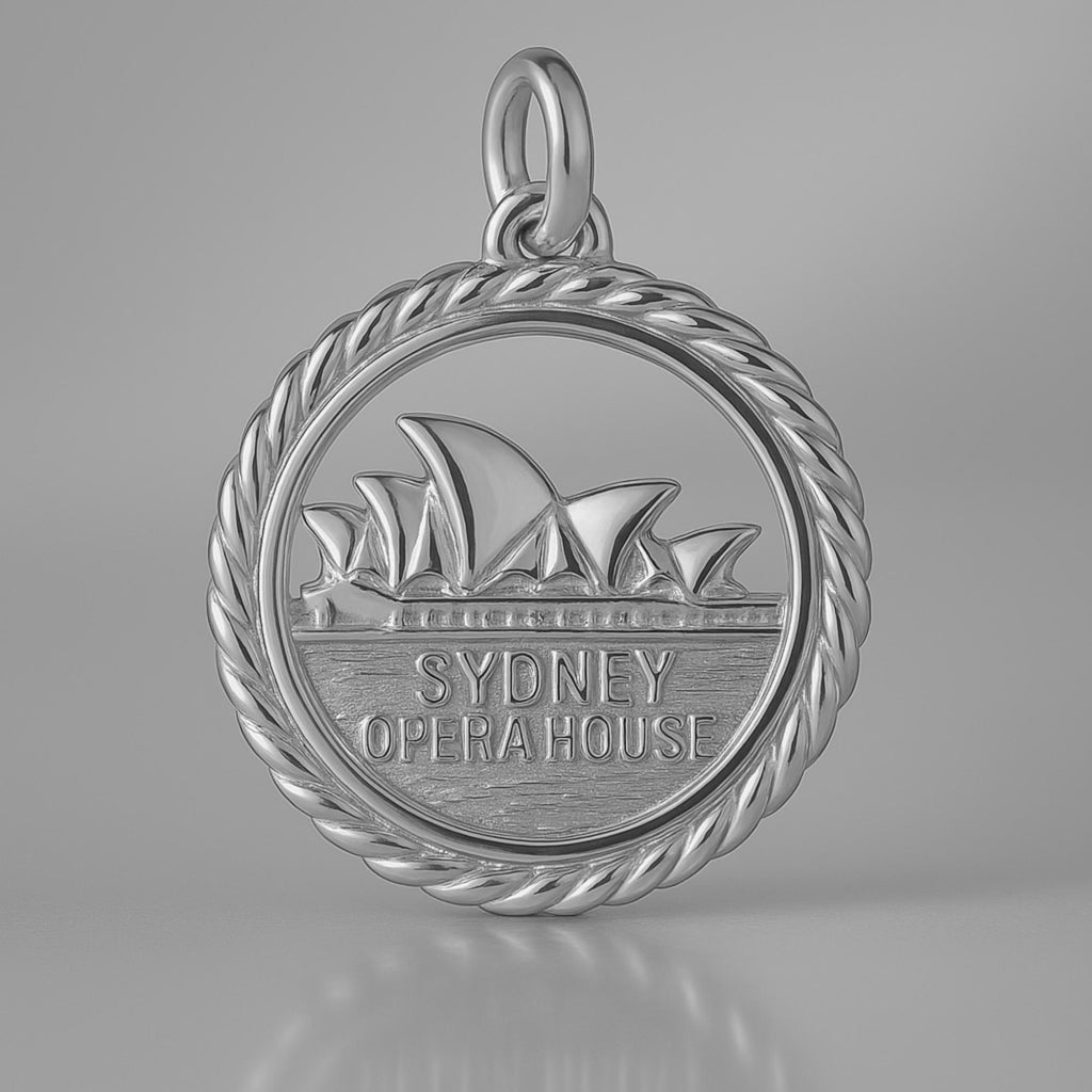 950 Platinum - Round Sydney Opera House Charm