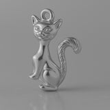 950 Platinum - Siamese Cat Charm