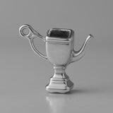 950 Platinum - Vintage Kettle Charm