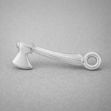 950 Platinum - Camping Hatchet Charm