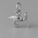 950 Platinum - Beach Pelican Charm