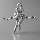 950 Platinum - Jiu-Jitsu Spar Charm