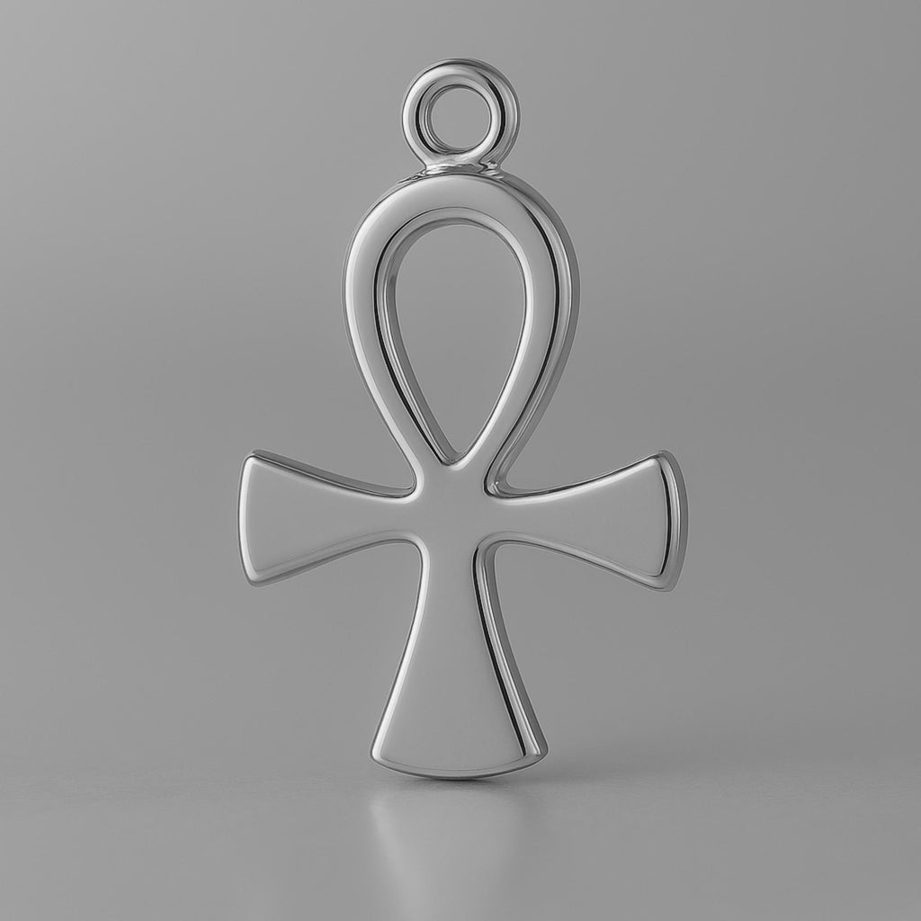 950 Platinum - Egyptian Ankh Charm