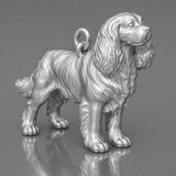 950 Platinum - Cavalier King Charles Spaniel Dog Charm