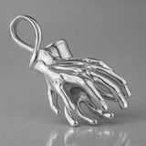 950 Platinum - Double Hand Charm