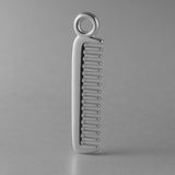 950 Platinum - Barbers Comb Charm