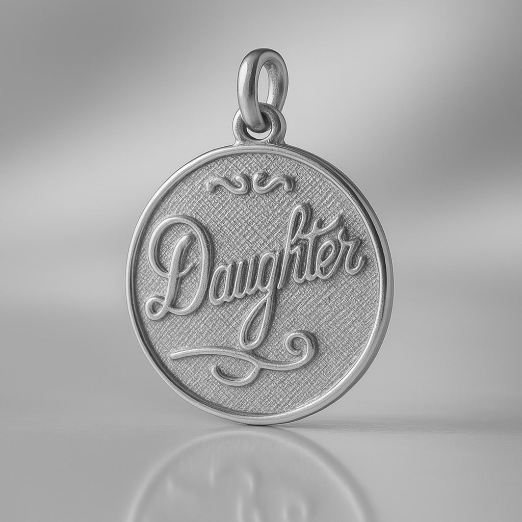 950 Platinum - Daughter Amulet Charm