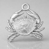 950 Platinum - Sea Crab Charm