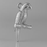 950 Platinum - Amazon Parrot Charm