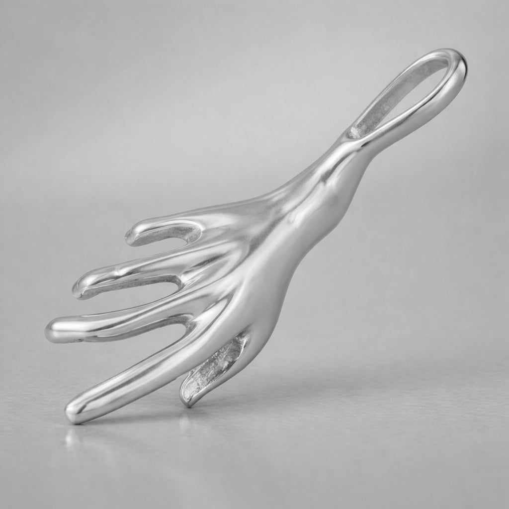 950 Platinum - Single Hand Setting Charm