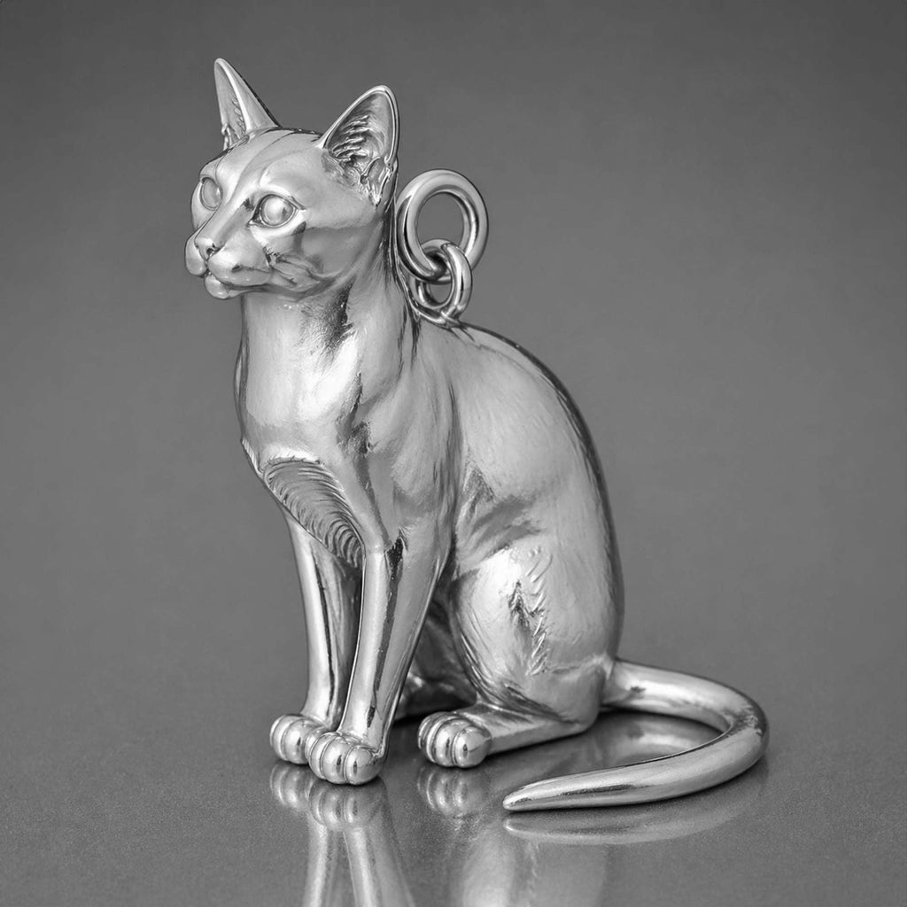 950 Platinum - Tonkinese Cat Charm