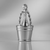 950 Platinum - Champagne Bucket Charm