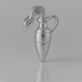 950 Platinum - Amphora Jug Charm