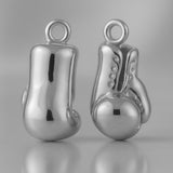 950 Platinum - Lace-Up Boxing Gloves Charm