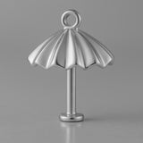950 Platinum - Beach Umbrella Charm