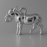 950 Platinum - Farm Mule Charm