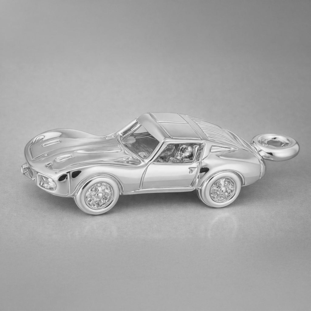 950 Platinum - Sports Car Charm