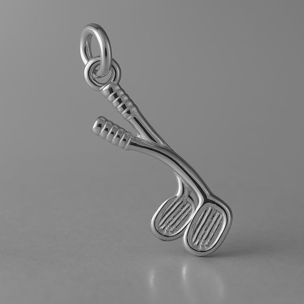 950 Platinum - Classic Golf Clubs Charm