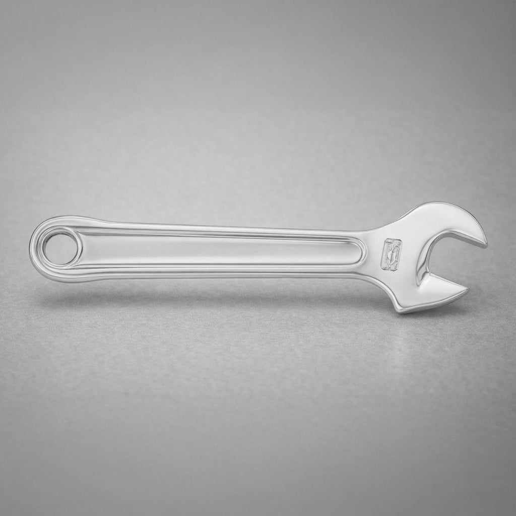 950 Platinum - Shifting Spanner Charm