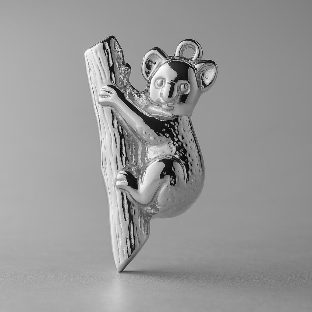 950 Platinum - Australian Koala Charm