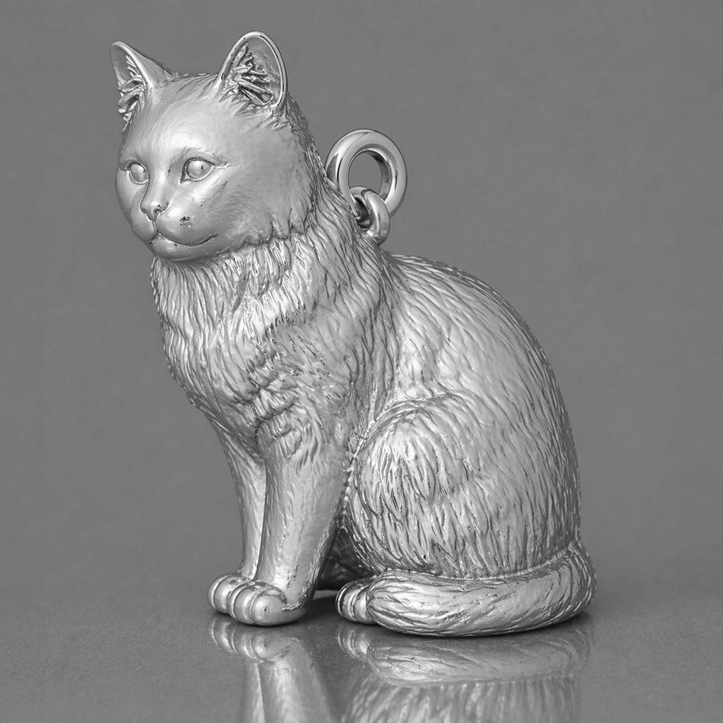 950 Platinum - Birman Cat Charm