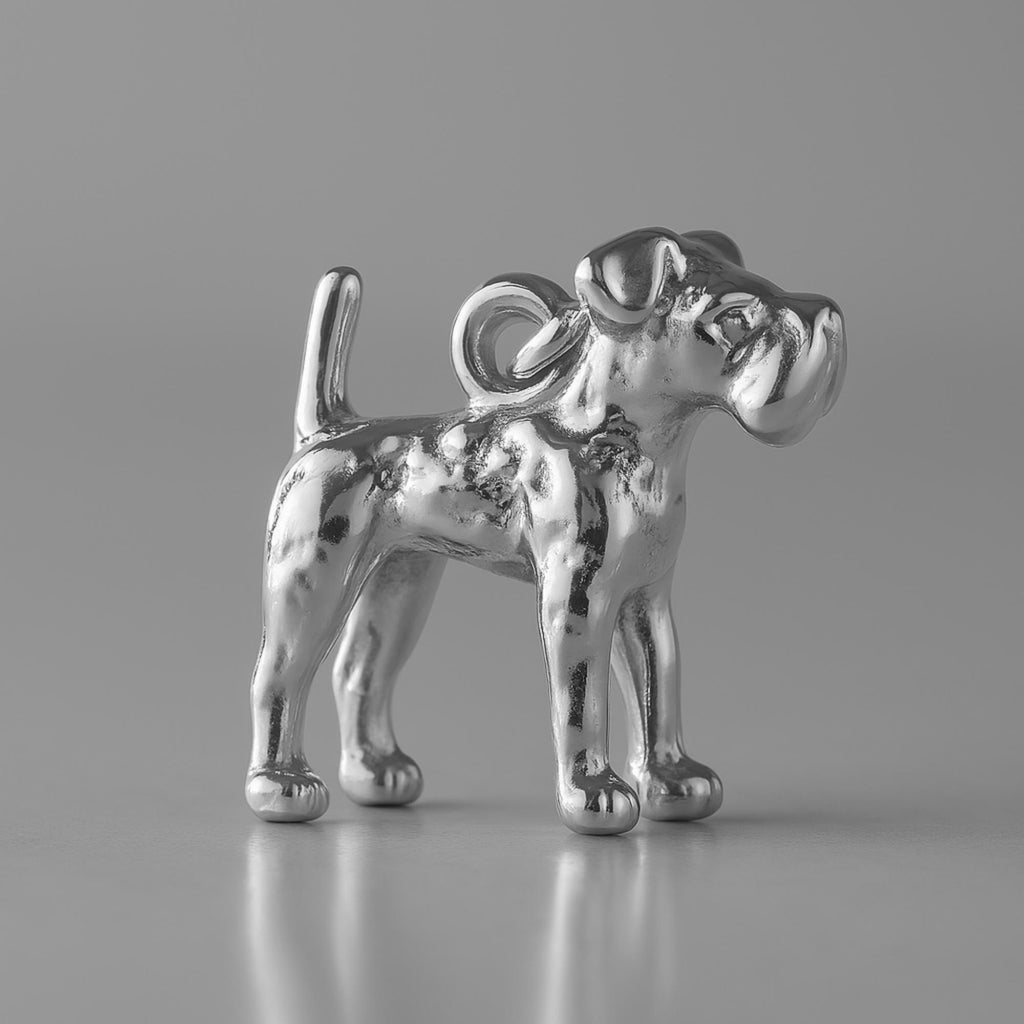 950 Platinum - Welsh Terrier Dog Charm