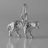 950 Platinum - Asiatic Cheetah Charm