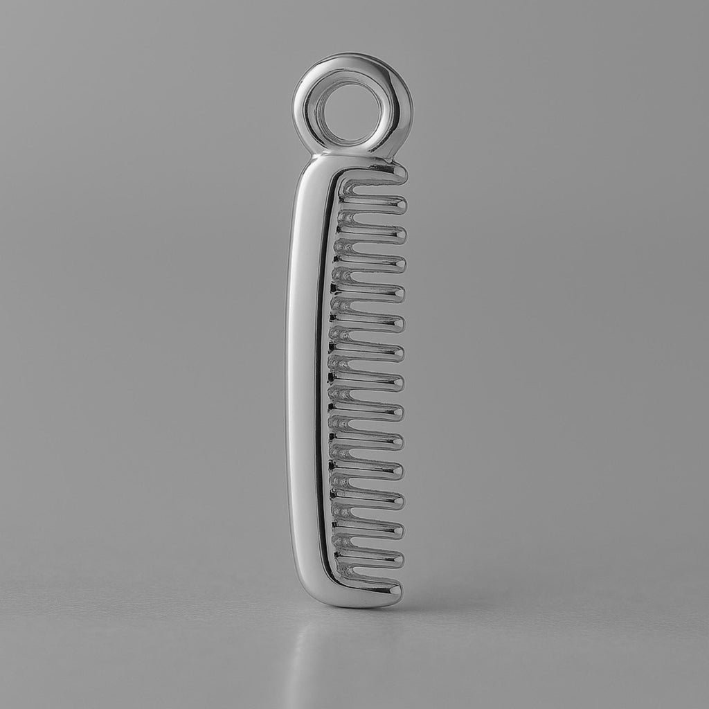 950 Platinum - Classic Hair Comb Charm