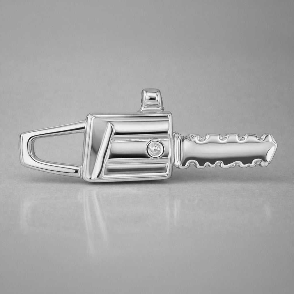 950 Platinum - Loggers Chainsaw Charm