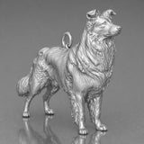 950 Platinum - Border Collie Dog Charm
