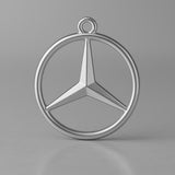 950 Platinum - Mercedes Charm