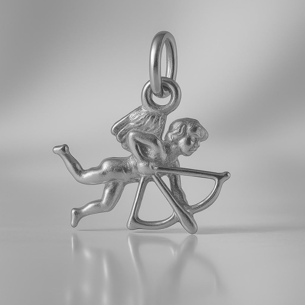 950 Platinum - Classic Cupid Charm