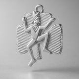 950 Platinum - Lucky Leprechaun Clover Charm