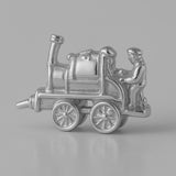 950 Platinum - Locomotive Train Driver Charm