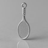 950 Platinum - Mini Squash Racket Charm