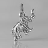 950 Platinum - Indian Elephant Charm