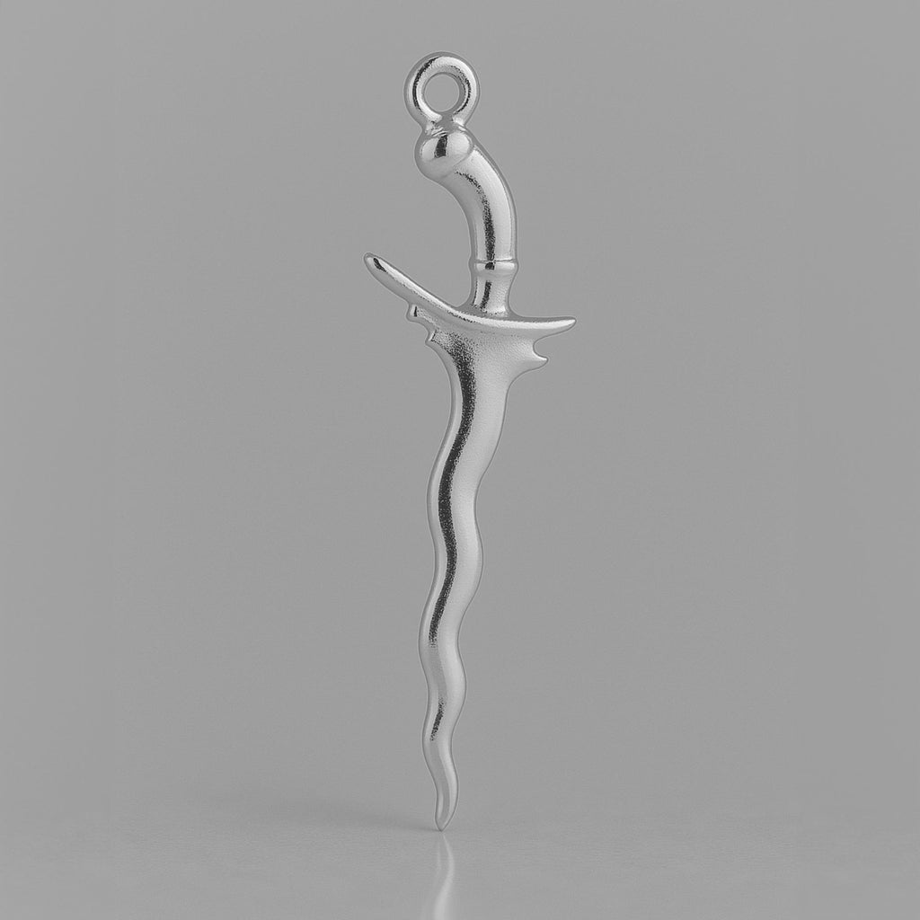 950 Platinum - Kris Sword Charm