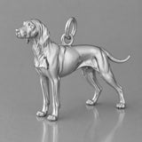 950 Platinum - Vizsla Dog Charm